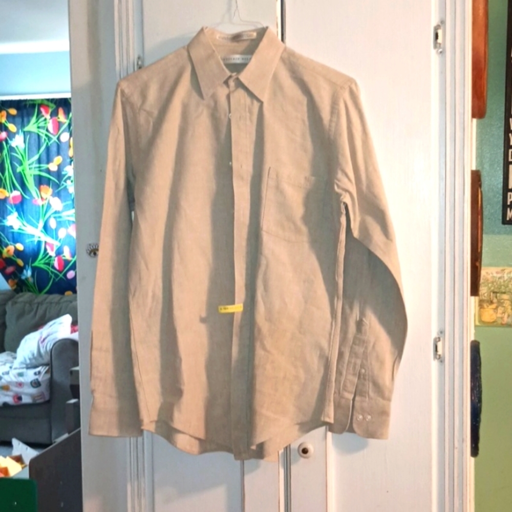 Dress casual button down shirt